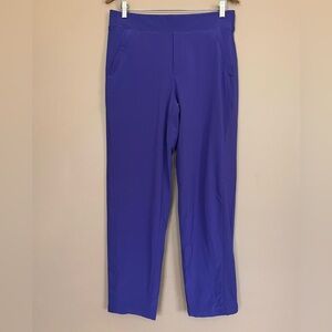 {Athleta} Brooklyn Lined Pants in Purple - Womens 8